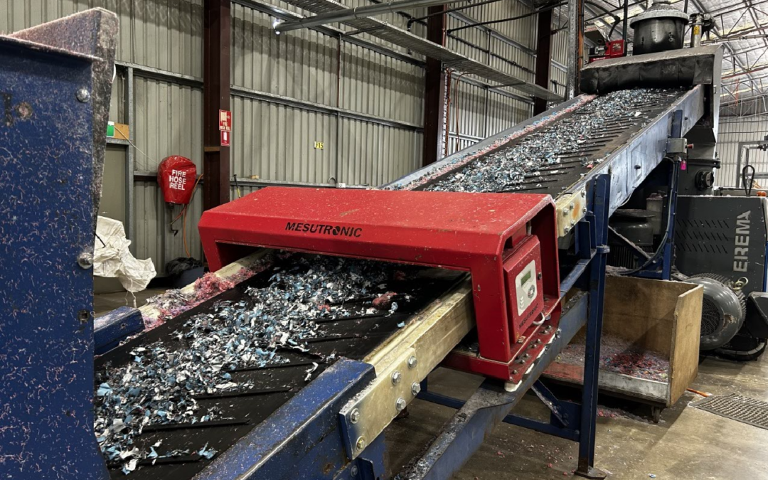 Recycling collaboration to eliminate bunker tarps from landfill